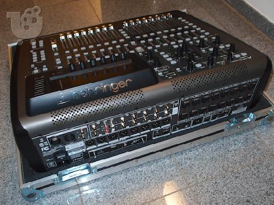 PoulaTo: Behringer X32 Παραγωγός Ψηφιακή κονσόλα μίξης και Οδική Πακέτο υπόθεση, Κανάλια 32 & Up, 14 & 16 προενισχυτές, που χτίστηκε το DSP Θύρα USB